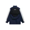 FW21 Logo Splicing løs jakke, unisex, marineblå 663065TKO484063