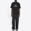 FW21 Retro-logo-tryk GS Sort 612966TKVI71070