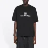 FW21 Retro-logo-tryk GS Sort 612966TKVI71070