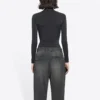 FW21 Slim Fit Sports langærmet sort 6617534B0B11077