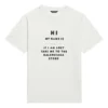 FW21 T-shirt med logo-tryk, hvid 661705TKVF19081
