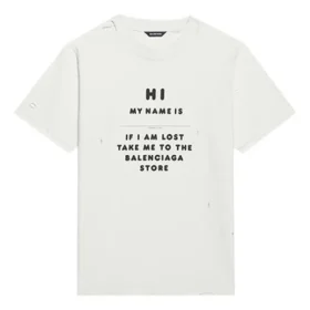 FW21 T-shirt med logo-tryk, hvid 661705TKVF19081
