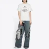 FW21 T-shirt med logo-tryk, hvid 661705TKVF19081