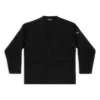 FW23 Cardigan “Sort dobbeltsidet uldstrik” 771671T16751000