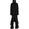 FW23 Cardigan “Sort dobbeltsidet uldstrik” 771671T16751000