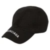Gabardine-hat med broderet logo BLGA-531588-410B7-BK