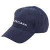 Gabardine-hat med broderet logo BLGA-531588-410B7-BL