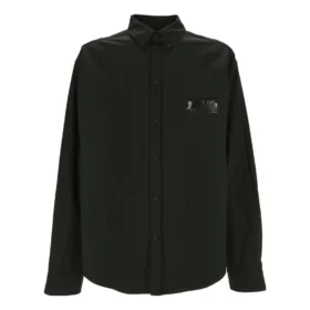 Gaffer langærmet skjorte, Large Fit “Black” 719874TYB181000