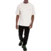 go Luksus-T-shirt med rund hals, unisex, bomuld, korte ærmer, hvid 612966TIVG59055