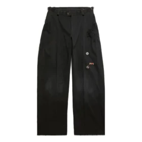 Goth-skræddersyede bukser “Sort” 746497TBP011000