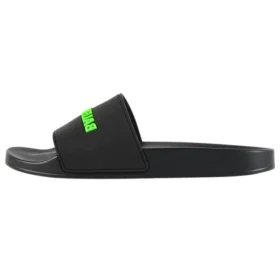 Gummi-sandaler “Black Fluo Green” 565826W1S811030
