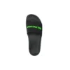 Gummi-sandaler “Black Fluo Green” 565826W1S811030