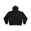 Hættetrøje i medium pasform “Black Faded” 742603TOVF39034