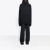 Hættetrøje med broderet BB-våbenskjold “Black” 620973TKV721069