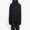 Hættetrøje med broderet BB-våbenskjold “Black” 620973TKV721069