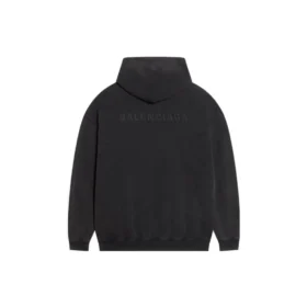Hættetrøje med broderet logo “Black” 578135TLVB81146