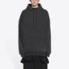 Hættetrøje med broderet logo “Black” 578135TLVB81146