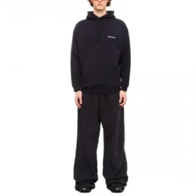 Hættetrøje med broderet logo “Navy” 570811TKVB53967 Hættetrøje med broderet logo “Navy” 570811TKVB53967