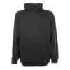 Hættetrøje med broderet logo “Washed Black” 570811TKVB58190