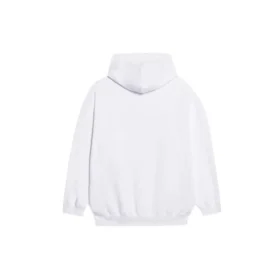 Hættetrøje med copyright-logo i medium pasform “White” 578135TIV559152