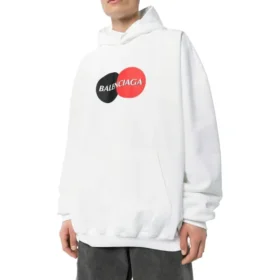Hættetrøje med ensartet logo-print “Hvid” 620973TIV809000 Hættetrøje med ensartet logo-print “Hvid” 620973TIV809000