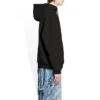 Hættetrøje med logo, medium pasform “Washed Black” 600583TLVB81146