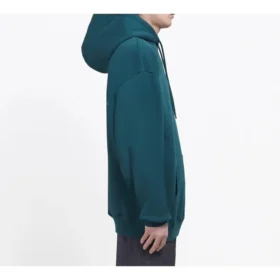Hættetrøje med logo på ryggen “Grøn” 570811THV793230