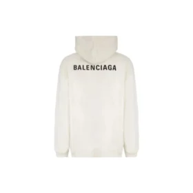 Hættetrøje med logo på ryggen, Regular Fit “Off White” 600583TMVF5-9069 Hættetrøje med logo på ryggen, Regular Fit “Off White” 600583TMVF5-9069