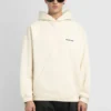 Hættetrøje med logo på ryggen, Regular Fit “Off White” 600583TMVF5-9069