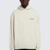 Hættetrøje med logo på ryggen, Regular Fit “Off White” 600583TMVF5-9069