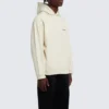 Hættetrøje med logo på ryggen, Regular Fit “Off White” 600583TMVF5-9069