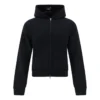 Hættetrøje med lynlås “Black” 790382TQVN91000
