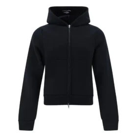 Hættetrøje med lynlås “Black” 790382TQVN91000
