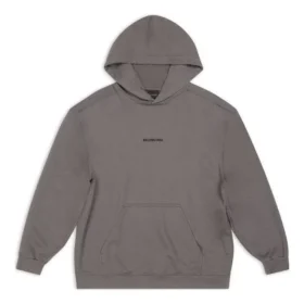 Hættetrøje med rygprint, medium pasform “Grey” 600583TNVH11227 Hættetrøje med rygprint, medium pasform “Grey” 600583TNVH11227