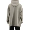 Hættetrøje med sløret logo i distressed-look “Grey” 661711TKVD68174