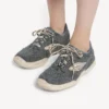 Hamptons denim-sneaker til kvinder i blå/offwhite