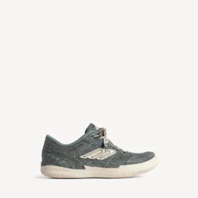 Hamptons denim-sneaker til kvinder i blå/offwhite
