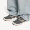 Hamptons denim-sneaker til mænd i blå/offwhite