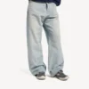 Hamptons denim-sneaker til mænd i blå/offwhite