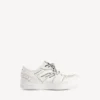Hamptons-platformsneaker til kvinder i hvid