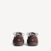 Hamptons-sneaker i ruskind til mænd i mørkebrun/grå Hamptons-sneaker i ruskind til mænd i mørkebrun/grå