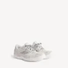 Hamptons-sneaker i ruskind til mænd i offwhite/sort