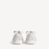 Hamptons-sneaker i ruskind til mænd i offwhite/sort