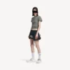 Hamptons-sneaker til kvinder i hvid med medium slidt look Hamptons-sneaker til kvinder i hvid med medium slidt look