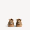 Hamptons-sneaker til mænd i medium slidt look i kamel