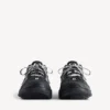 Hamptons-sneaker til kvinder i sort med slidt look Hamptons-sneaker til kvinder i sort med slidt look