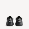 Hamptons-sneaker til kvinder i sort med slidt look Hamptons-sneaker til kvinder i sort med slidt look