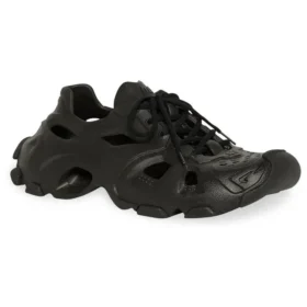 HD Sneakers med snørebånd og udskæringer “Black” 702421W3CES1000