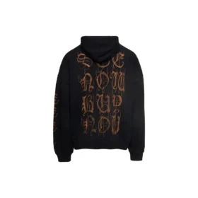 Heavy Metal-hettetrøje i bomuld “Washed Black” 739024-TOVD8-1055