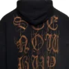 Heavy Metal-hettetrøje i bomuld “Washed Black” 739024-TOVD8-1055